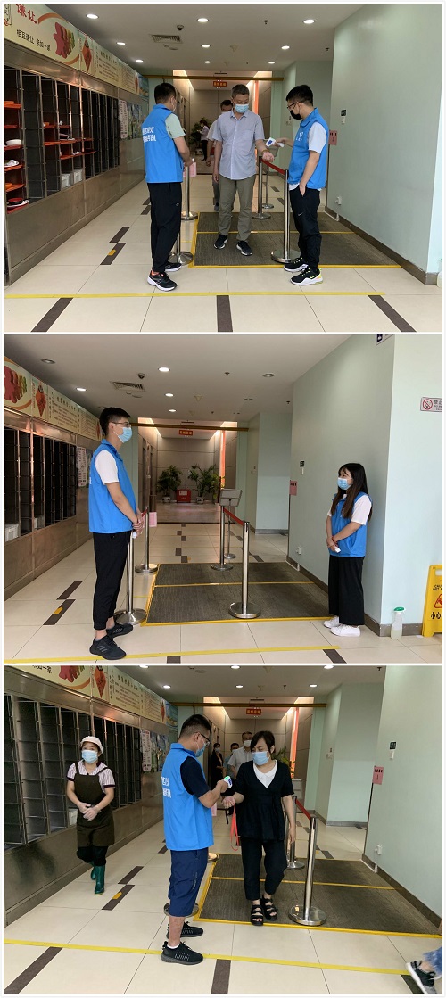 志愿服务|“蓝马甲”们志愿服务第二波